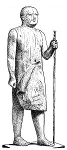शेख एल बेलेड : ईजिप्शियन काष्ठशिल्प, इ. स. पू. सु. २३००