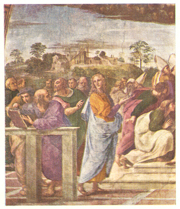 'द डिस्प्युटा' (अंशदृश्य), १५०९.