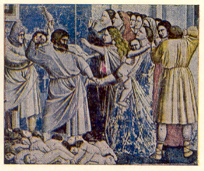 ‘ मॅसॅकर ऑफ द इनोसंट्‌स ’(अंशदृश्य १३०६-१२)—जॉतो आरेना चॅपेल, पॅडचआ.