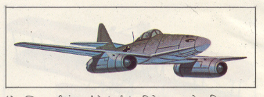 'मेसरश्मिट एम-ई -२६२' हे (जर्मन) पहिले लढाऊ झोत विमान (१९४४-४५)