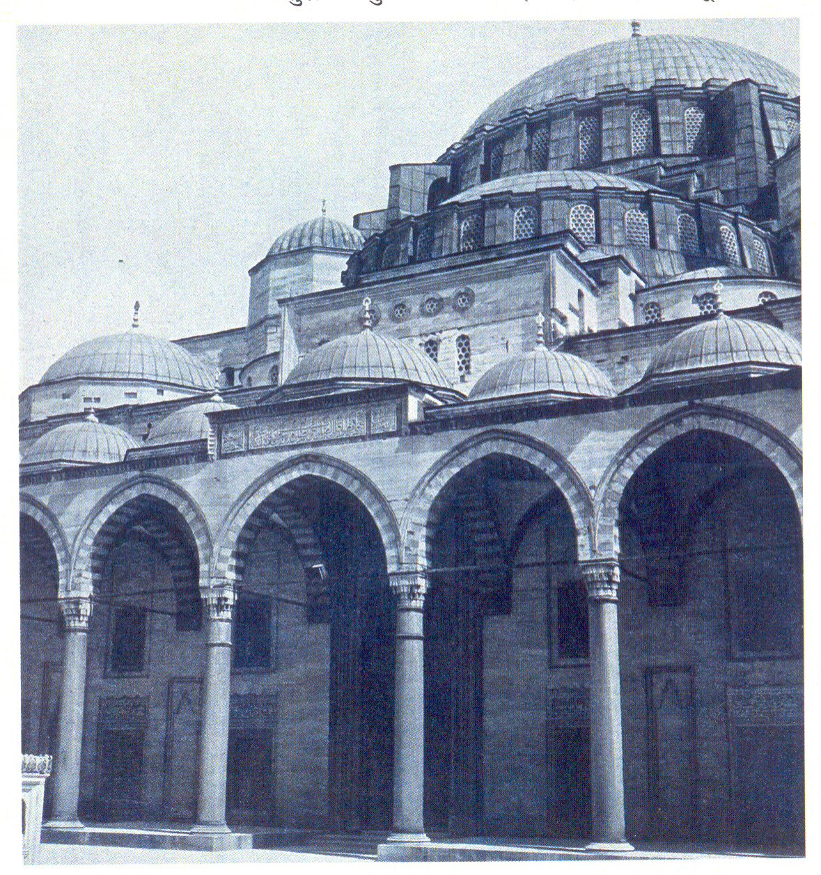सुलतान सुलेमान मशीद (१९५०-५७) इस्तंबूल-सिनान