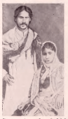 रवींद्रनाथ व त्यांच्या पत्नी मृणालिनी देवी