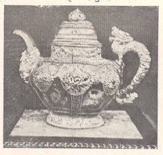 कलातत्मक तिबेटी चहापात्र, सु. १८ वे शतक