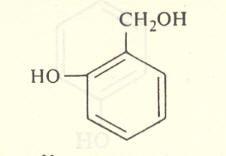 सूत्र ८. ऑर्थोहायड्रॉक्सी बेंझिल अल्कोहॉल