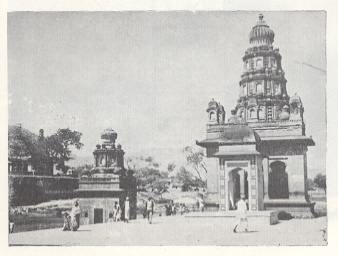 मराठा वास्तुशैलीतील गंगा-रामेश्‍वर मंदिर, १७६५.