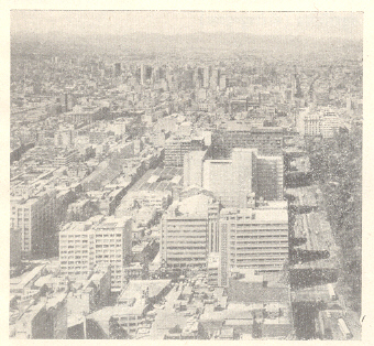 मेक्सिको सिटीचे विहंगम दृश्य.