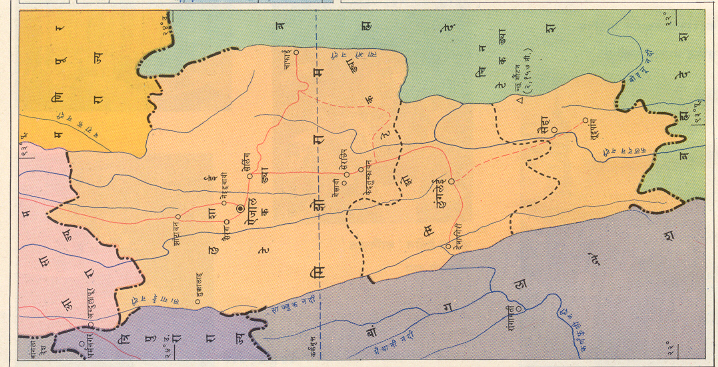 मिझोराम राज्याचा नकाशा