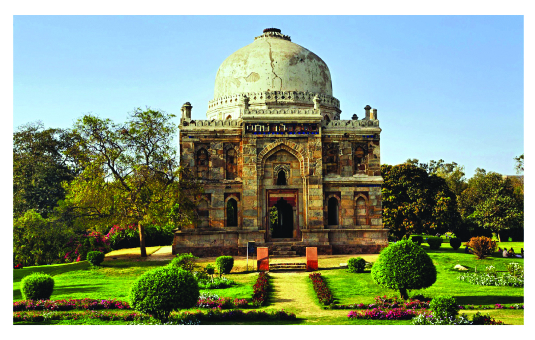 मुबारक शाह बाग (स्थलशिल्प), दिल्ली.