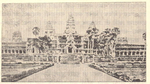 अंकोरवात (कंबोडिया) येथील बौद्ध मंदिर : १२ वे शतक