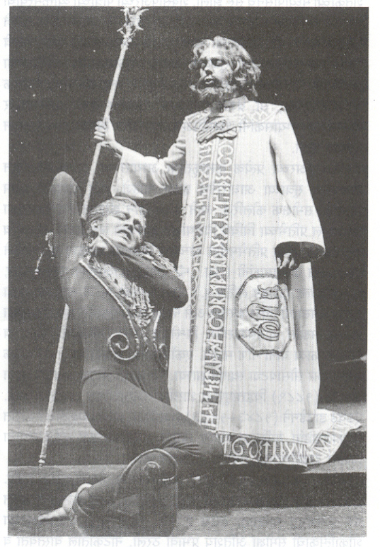 शेक्सपिअरच्या द टेंपेस्ट नाटकातील एक दृश्य, सॅन फ्रॅन्सिस्को, १९७०-७१.