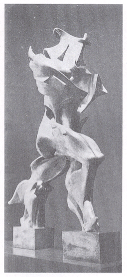 'युनिक फॉर्मस ऑफ कंटिन्यूइटि इन स्पेस' (१९१३) - ऊंबेर्तो बोतचोनी.