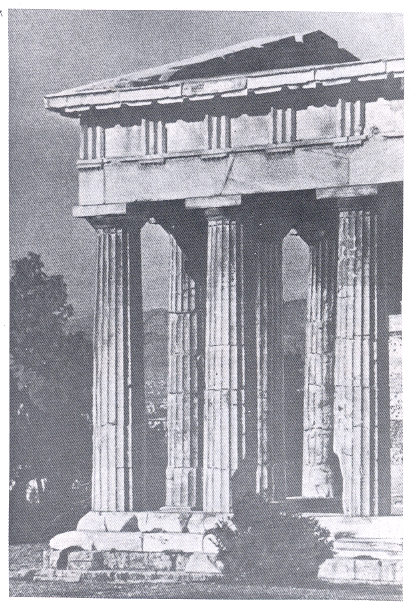 हीफेस्टसचे मंदिर, अथेन्स इ.स.पू.सु. ४४९-४४४.