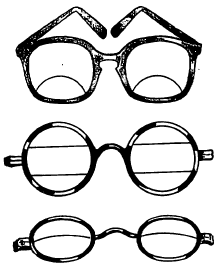 आ. ५. द्विकेंद्री व त्रिकेंद्री भिंगांचे चष्मे