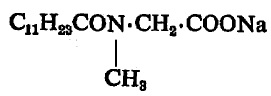 सूत्र १. सोडियम N – लॉरॉइलसार्कोसिनेट
