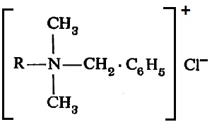 सूत्र ११. अल्किल बेंझिल डायमिथिल अमोनियम क्लोराइड