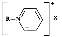 सूत्र १२. अल्किल पिरिडिनियम हॅलाइड